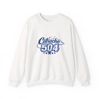 Crewneck Sweatshirt — Catracho 504 Graphic (Honduran Pride)