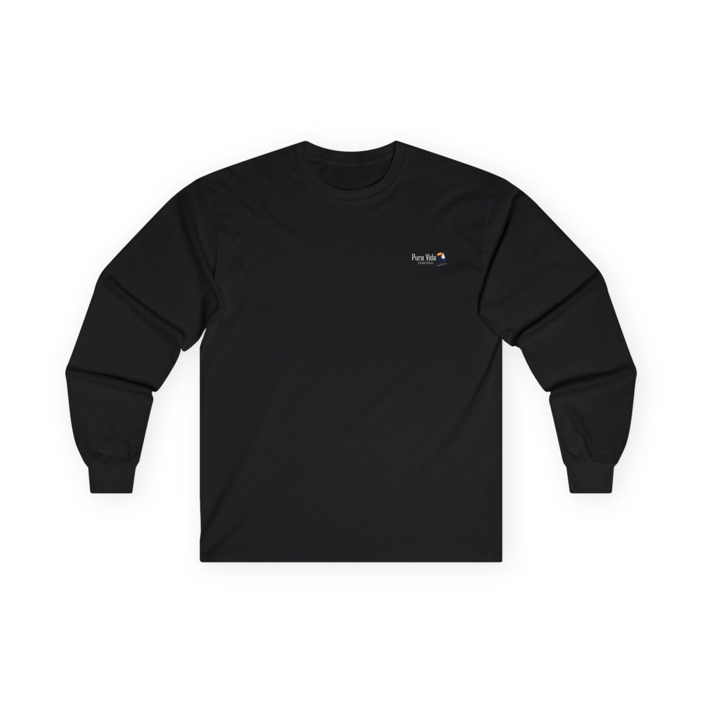 Long Sleeve Tee — 'Purge Vote' Graphic with Toucan