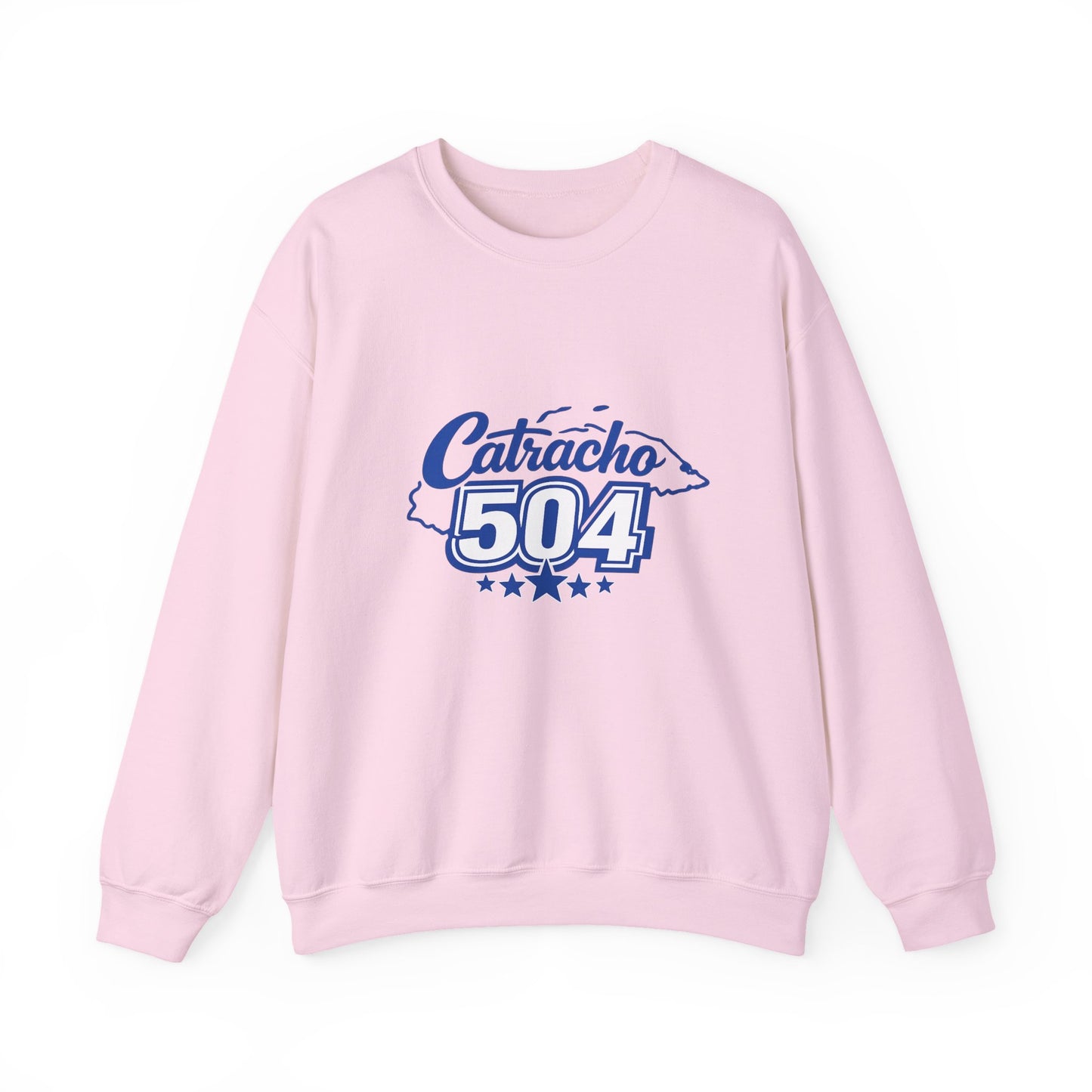 Crewneck Sweatshirt — Catracho 504 Graphic (Honduran Pride)