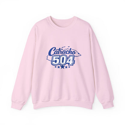 Crewneck Sweatshirt — Catracho 504 Graphic (Honduran Pride)
