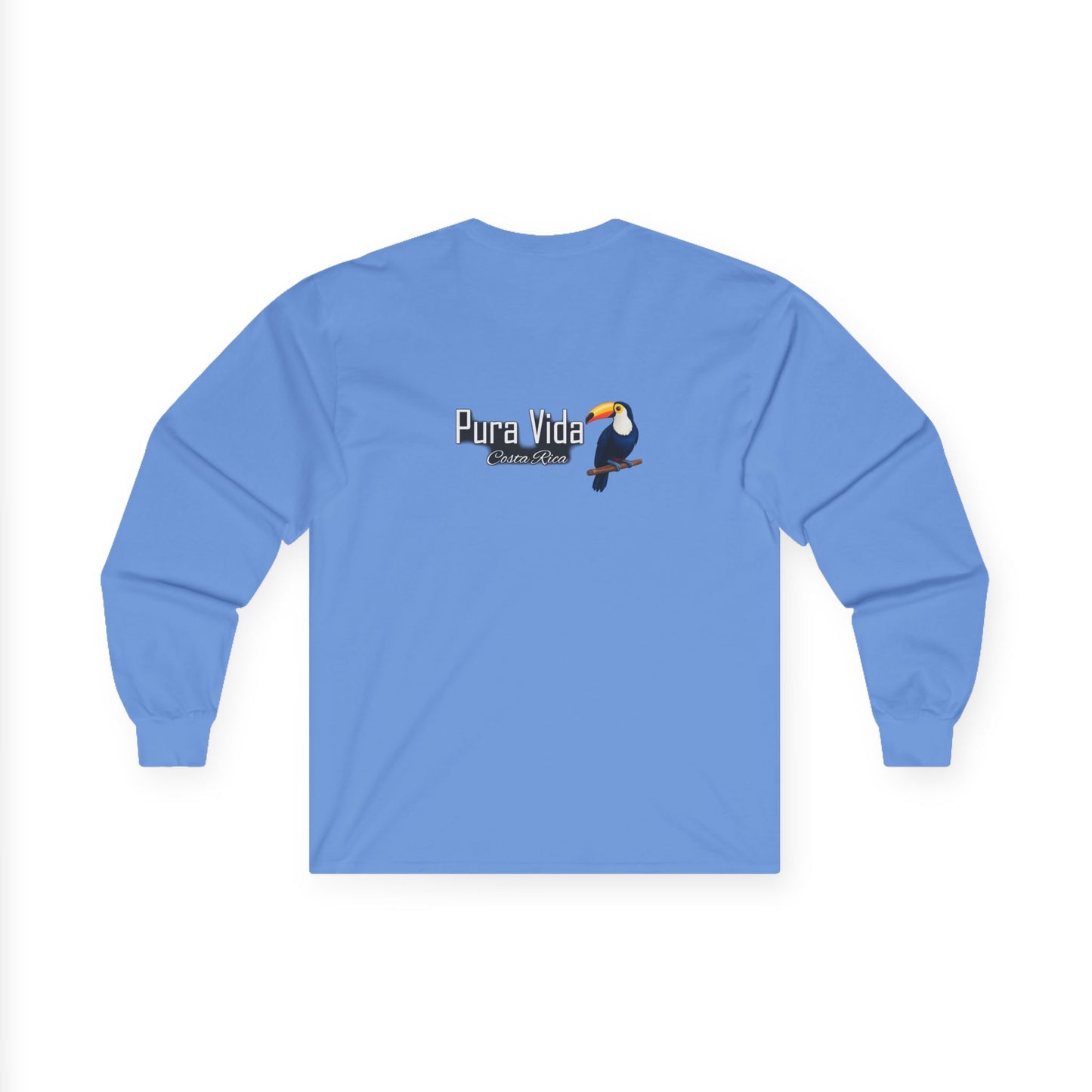 Long Sleeve Tee — 'Purge Vote' Graphic with Toucan