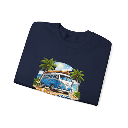Sudadera Pura Vida Costa Rica – Surf Van Retro Unisex