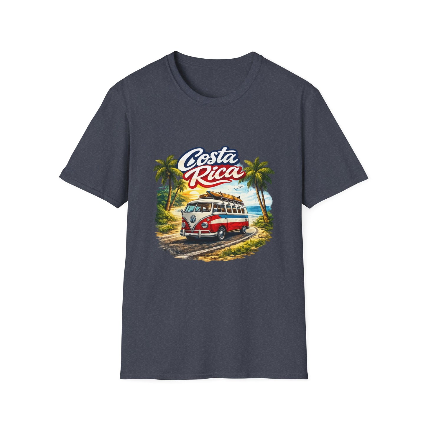Camiseta Costa Rica Surf Bus – Estilo Playa Vintage
