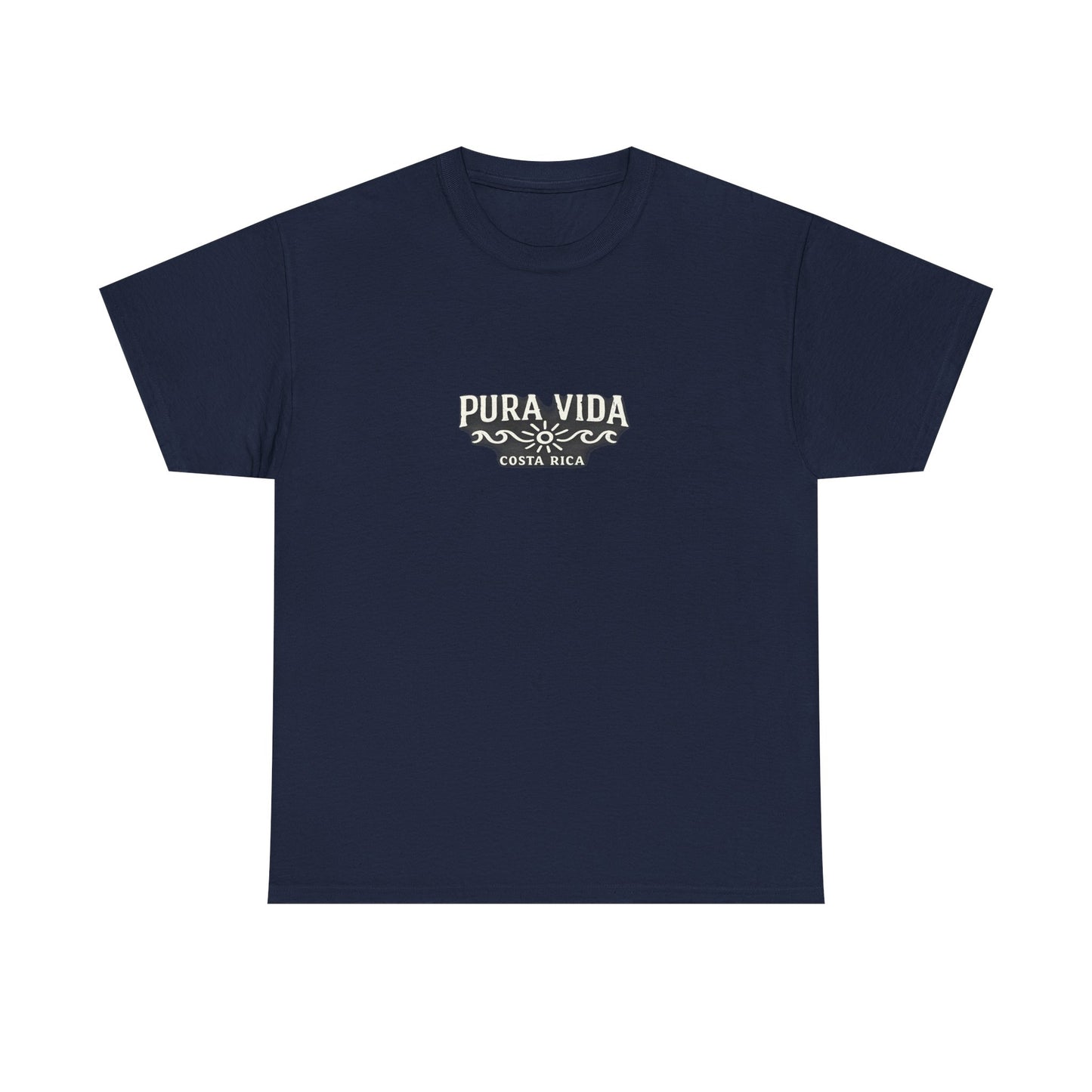 Pura Vida Graphic Tee — Minimal Vintage Surf Logo T-Shirt