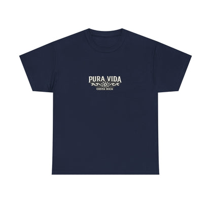 Pura Vida Graphic Tee — Minimal Vintage Surf Logo T-Shirt